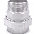 Stainless Steel Union Thread, / flat seal / type 316
