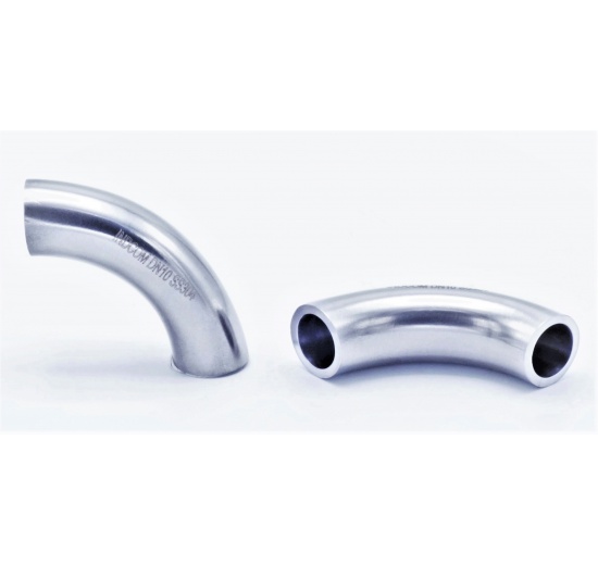 Stainless steel welded elbow 90° DN10