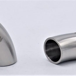 Stainless steel welded elbow 90° DN15 (18x1,5mm)
