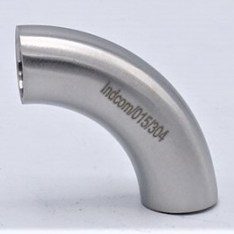 Stainless steel welded elbow 90° DN15 (18x1,5mm)