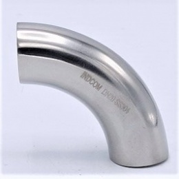 Stainless steel welded elbow 90° DN20 (22x1,5mm)