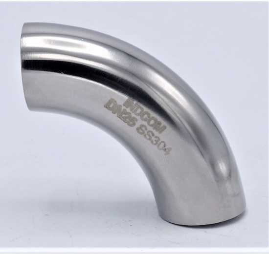 Stainless steel welded elbow 90° DN25 (28x1,5mm)