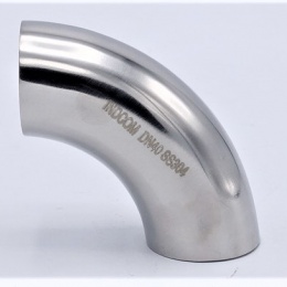 Stainless steel welded elbow 90° DN40 (40x1,5mm)