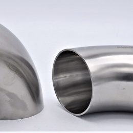 Stainless steel welded elbow 90° DN65 (70x2mm)