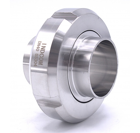 Stainless Steel Welded Union According to the Standard DIN11851 | DN40