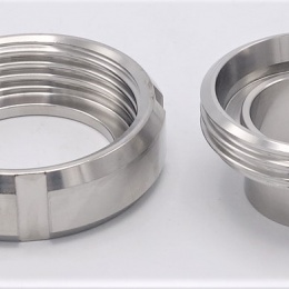Stainless Steel Welded Union According to the Standard DIN11851