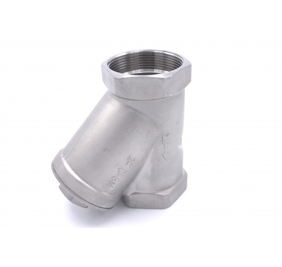 stainless steel Y-filter for use in food and beverage production
