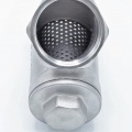 Stainless steel Y filter slant with stainless sifter, threaded 2”