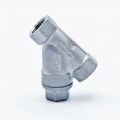Stainless steel Y filter slant with stainless sifter, threaded 3/8”