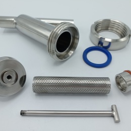 Stainless steel Y - filter, welded S-S  DN20 (22x1.5mm)