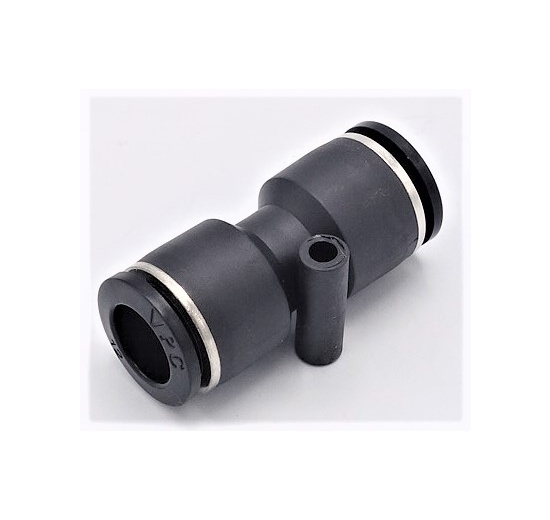 Straight coupling 10 mm, push-in fittings