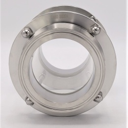 Straight sight glass, clamp C-C DN80 (clamp collar 106mm)