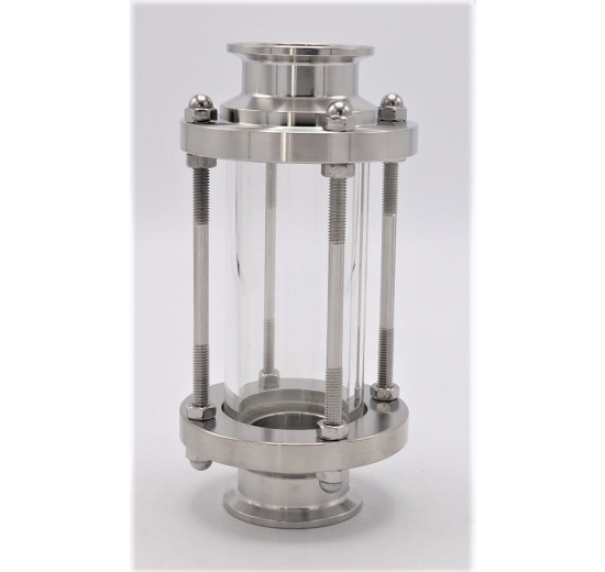 Straight sight glass, Clamp C-C  Long