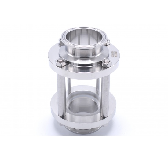 Straight Sight Glass, Clamp C-C