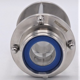 Straight Sight Glass, union-threaded throat K/M-G | DN32