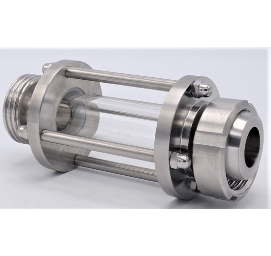 Straight Sight Glass, union-threaded throat K/M-G | DN32