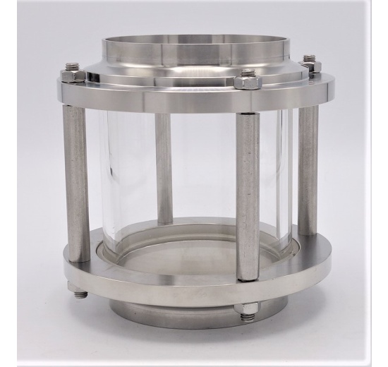 Straight Sight Glass, welded S-S, typ B | DN100 (104x2mm)