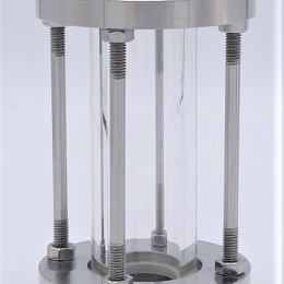 Straight sight glass, welded S-S, type A