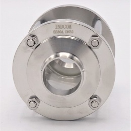 Straight sight glass, welded S-S, type B | DN32 (34x1.5mm)