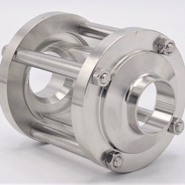 Straight sight glass, welded S-S, type B | DN32 (34x1.5mm)