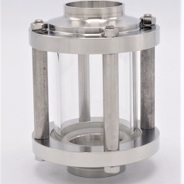 Straight sight glass, welded S-S, type B DN40 (40x1.5mm)