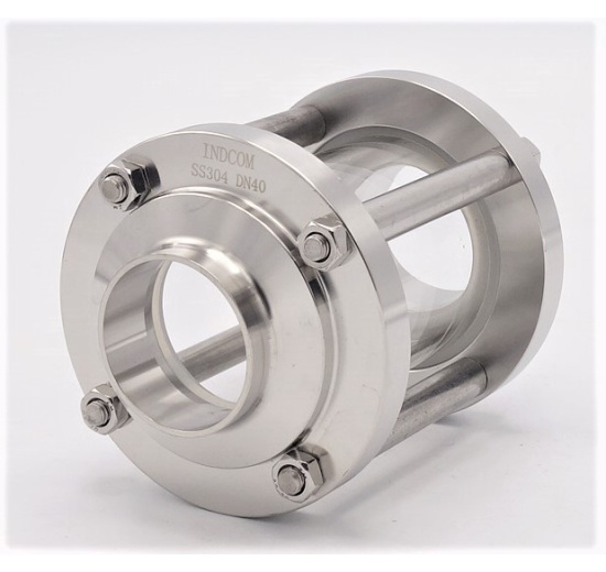 Straight sight glass, welded S-S, type B | DN40 (40x1.5mm)