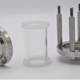 Straight sight glass, welded S-S, type B