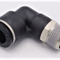 Swivel elbow DN 8mm x 1/8", pneumatic components, Working pressure: 0–1.2 MPa, Working temperature: 0–60 °C, Designed for PU/PA pipes