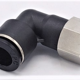 Swivel elbow, female thread DN 8mm x 1/8"