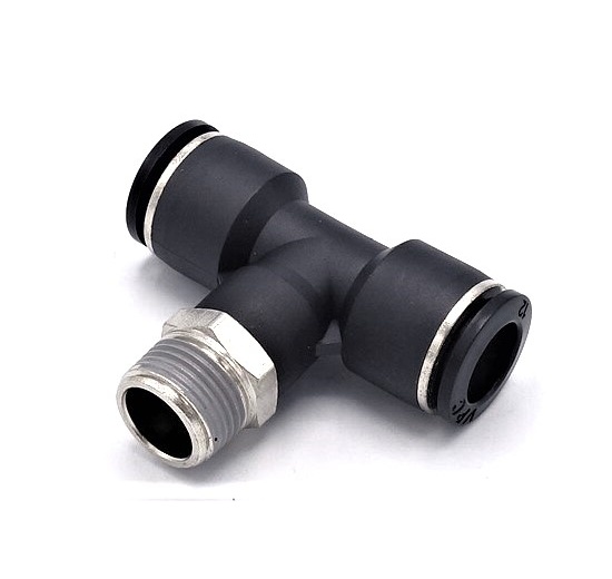 Swivel T-piece, Bottom Thread