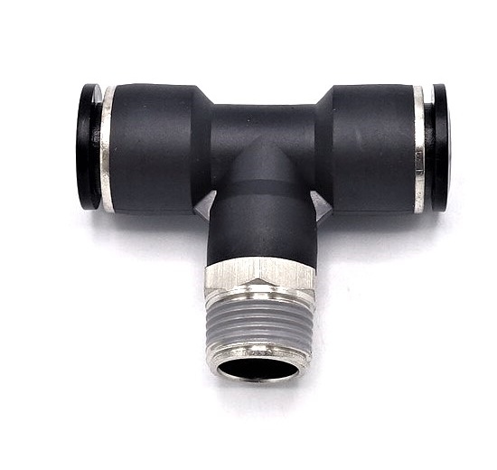 Swivel T-piece, Bottom Thread