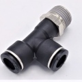 Swivel T-piece, Side Thread DN 6 mm - 1/4" plastic push-in fittings