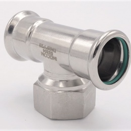 T-kus, lisovací F/F(závit vnitřní)/F 28_1"_28