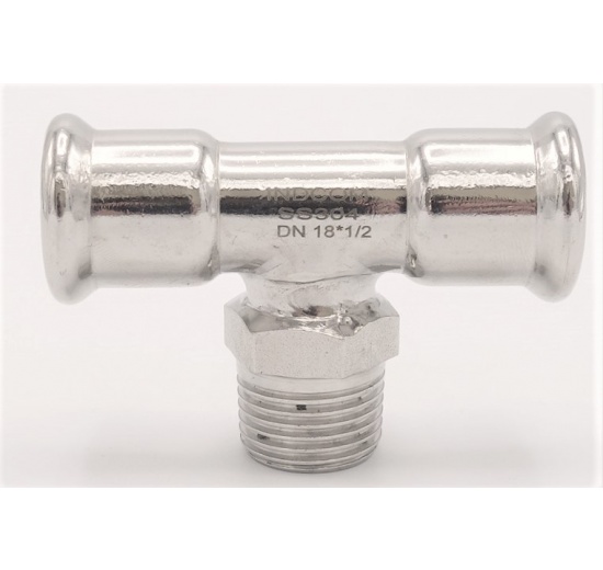 T-kus, lisovací F/M(závit vnější)/F 18_1/2"_18