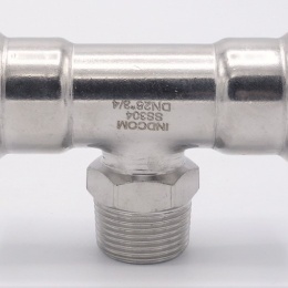 T-kus, lisovací F/M(závit vnější)/F 28_3/4"_28