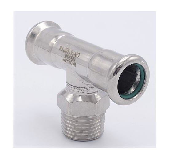 T-kus nerezový lisovací F/M(závit vnější)/F 15_1/2"_15