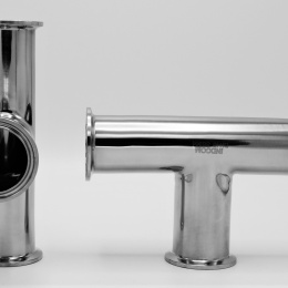 T Piece, clamp DN40, stainless steel