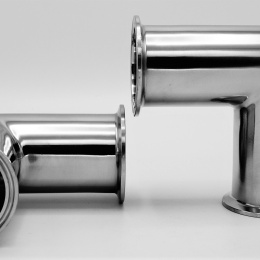 T Piece, clamp DN50, stainless steel