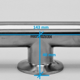 T Piece, clamp | short DN25