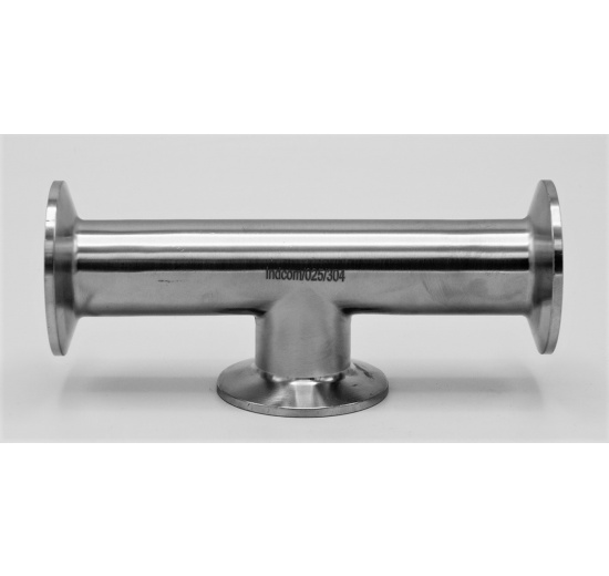 T Piece, clamp, short DN25