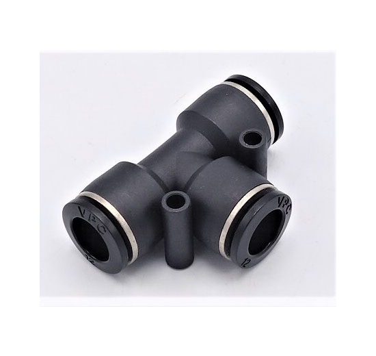 T-piece coupling DN 8mm, plastic pneumatics components