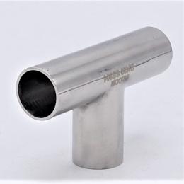 T-piece, Long, Welded DN20, stainless steel