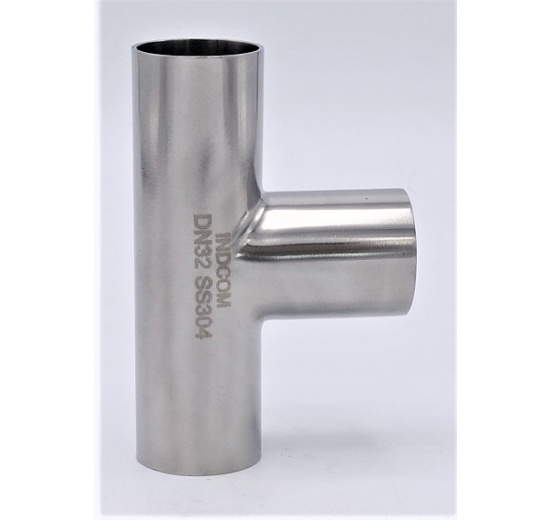 T-piece, Long, Welded DN32, stainless steel fittings