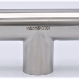 T-piece, Long, Welded DN40, stainless steel