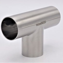 T-piece, Long, Welded DN40, stainless steel