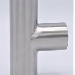 T-piece, Long, Welded DN40, stainless steel