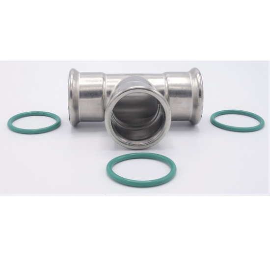 T Piece, Press Fittings, F/F/F 42 mm