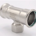 T Piece, Press Fittings F/F(internal thread) /F  35_3/4"_35