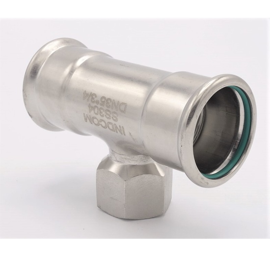 T Piece, Press Fittings F/F(internal thread) /F  35_3/4"_35