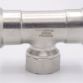 T Piece, Press Fittings F/F(internal thread) /F 42_1 1/4"_42